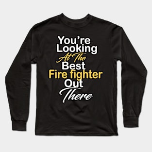 Fire fighter Long Sleeve T-Shirt